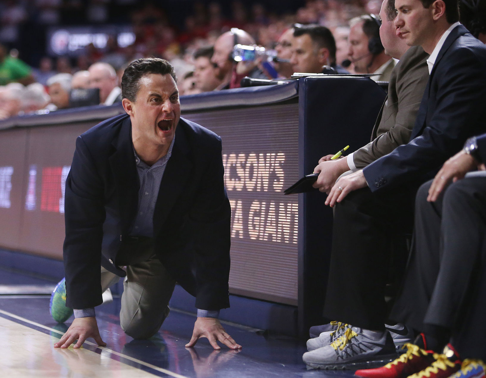 Arizona basketball coach Sean Miller